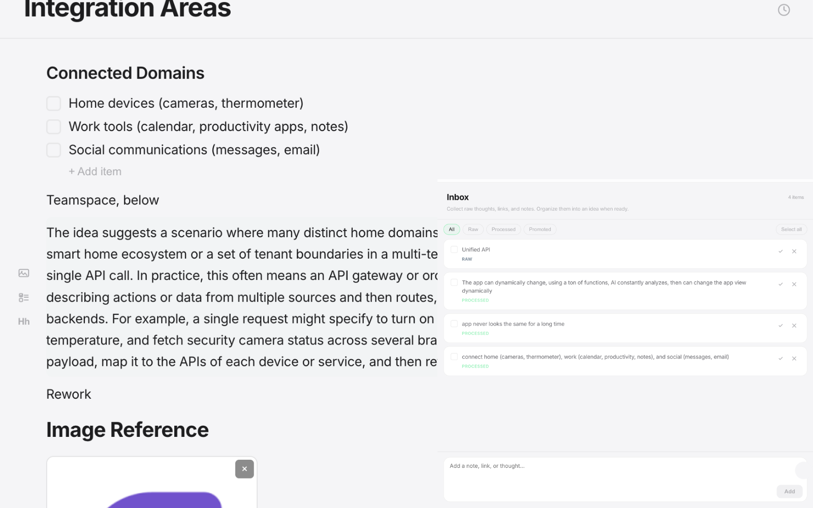 Idea tab in Debrev Designer